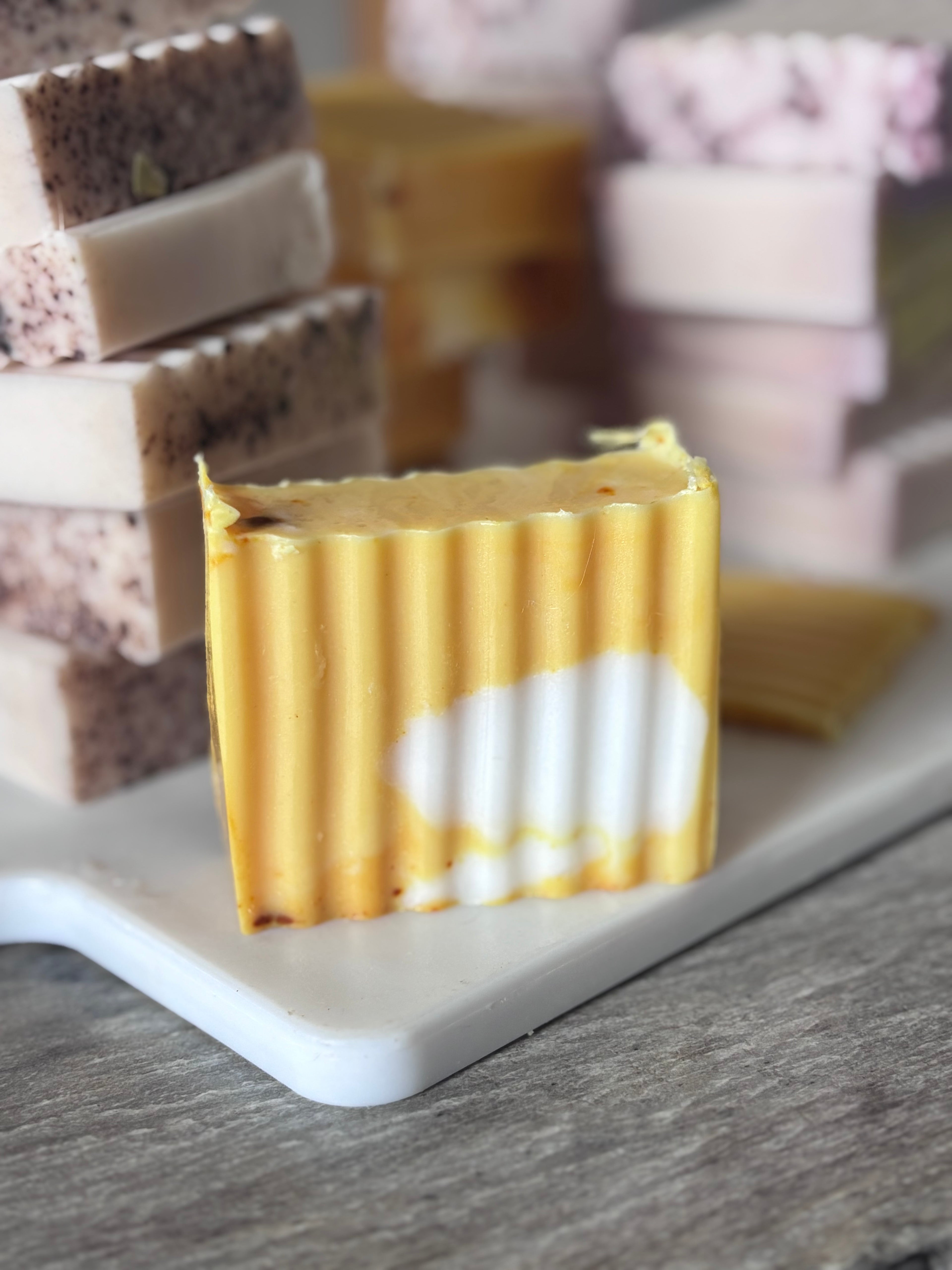 Orange Lemon Citrus Goat Milk Soap