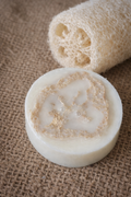 Goat Milk Soap with Loofa Sponge Insert