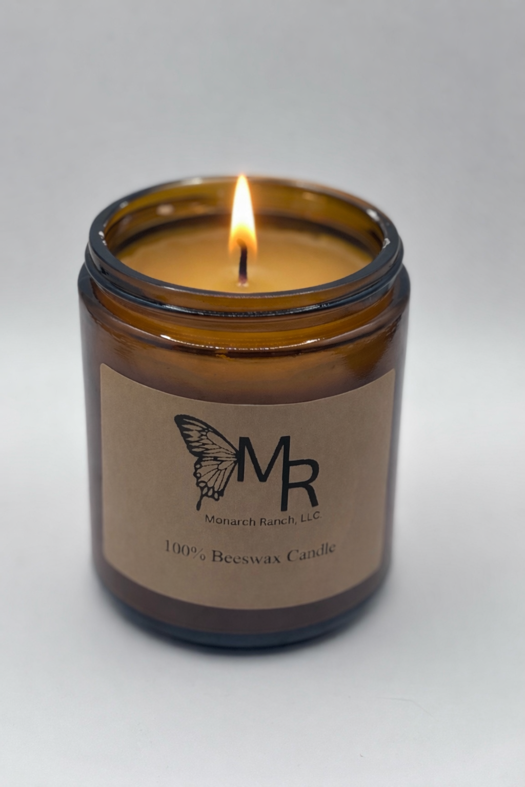 8oz Beeswax Candle